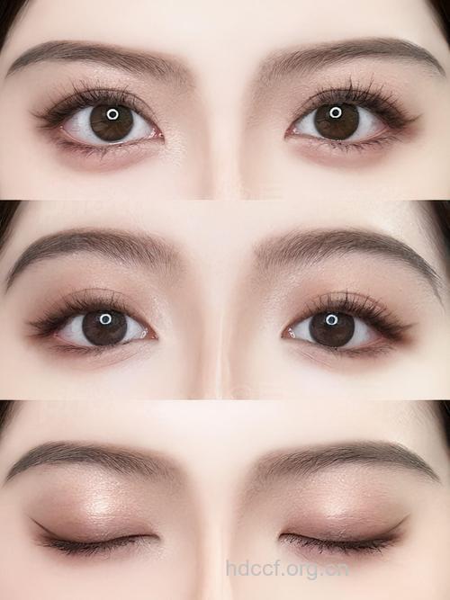眼妆的关键是化好眼影