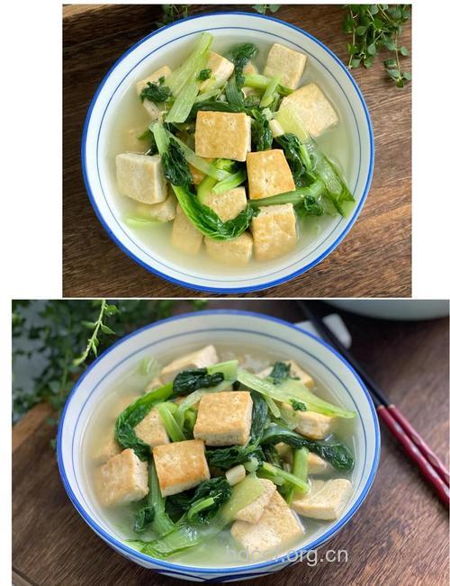 豆腐瘦身食谱 冻豆腐炖白菜