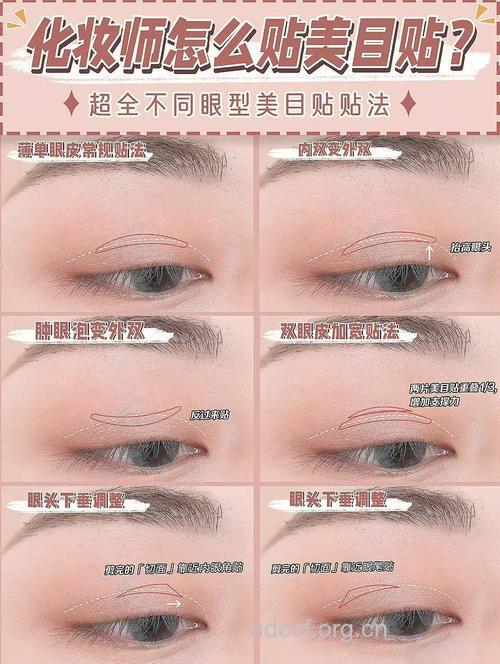 双眼皮贴怎么贴出魅力电眼