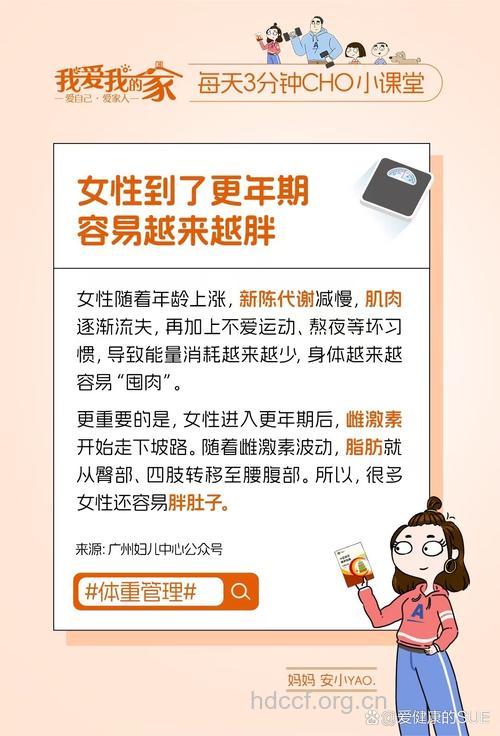 为什么女性更年期容易发胖