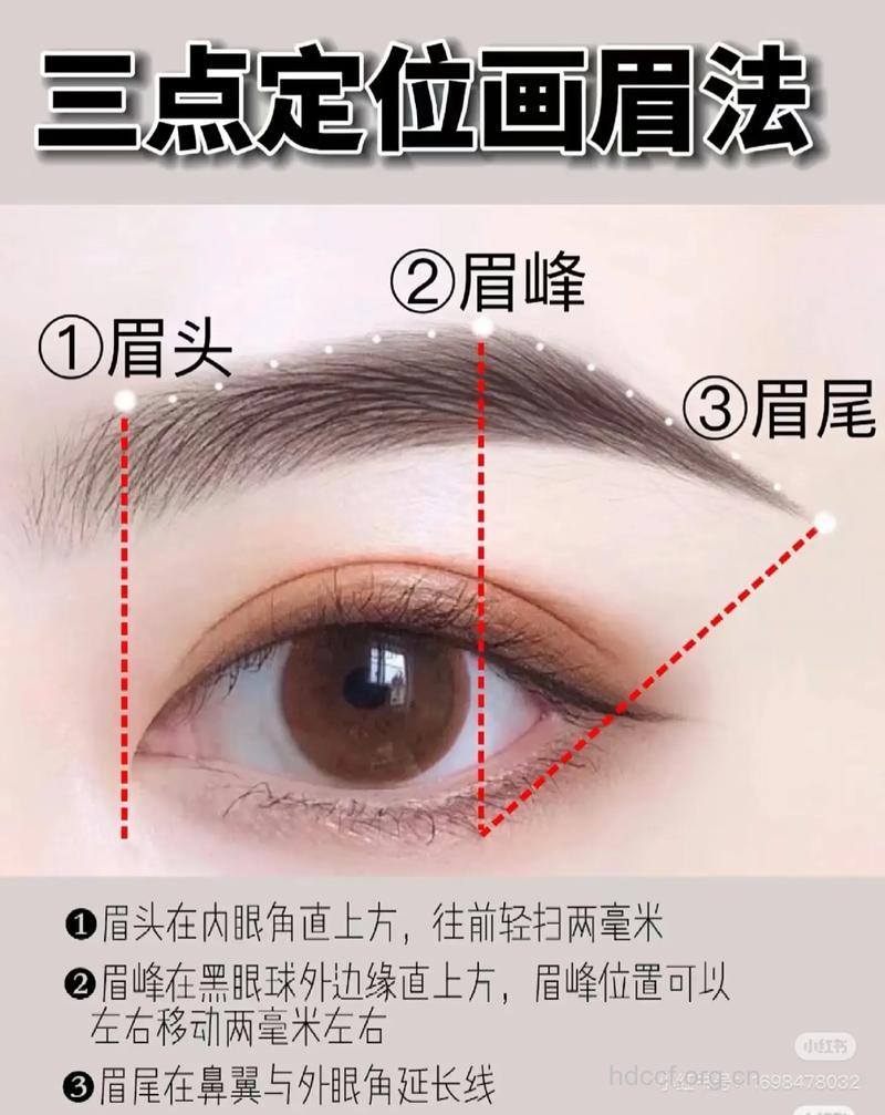 怎么打造完美眉型方法