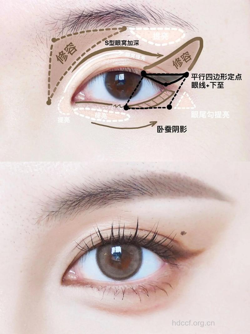 怎么化出知性眼妆方法