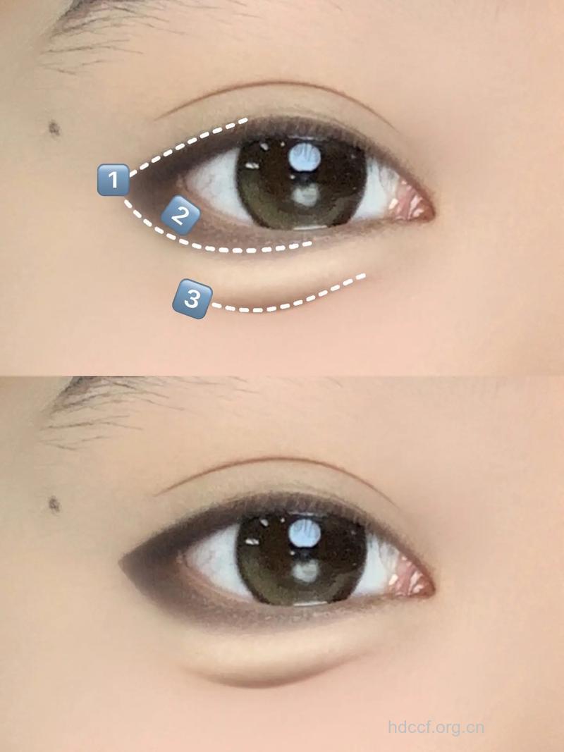 下垂眼的怎么画上勾眼线