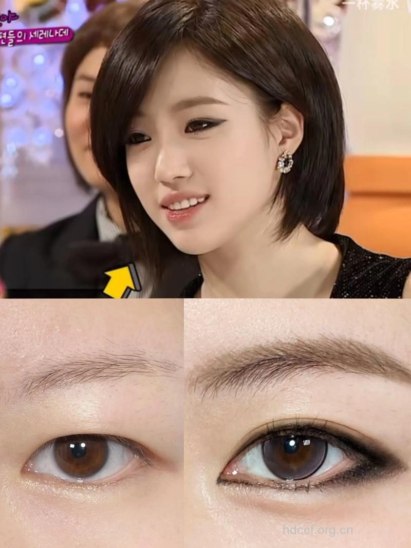 韩国女星风情眼妆大PK