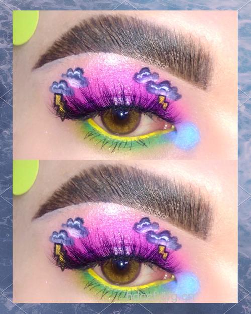 色彩缤纷 百变创意眼线