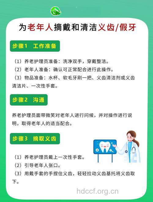 几分钟轻松搞定老年人口腔卫生
