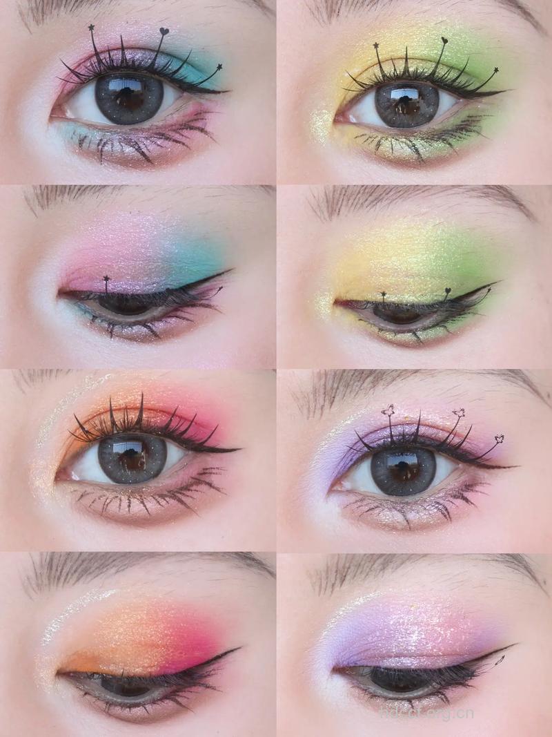 晚宴妆眼影色彩搭配