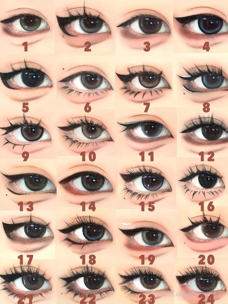 5种特殊眼线的画法