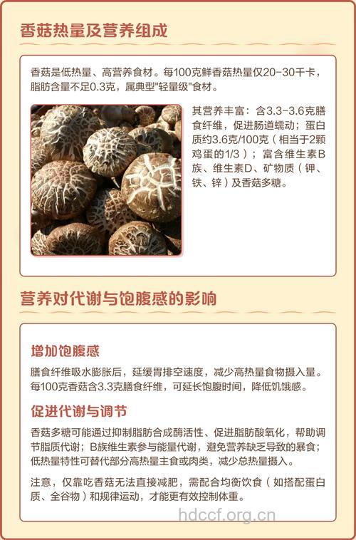 怎样利用香菇减肥