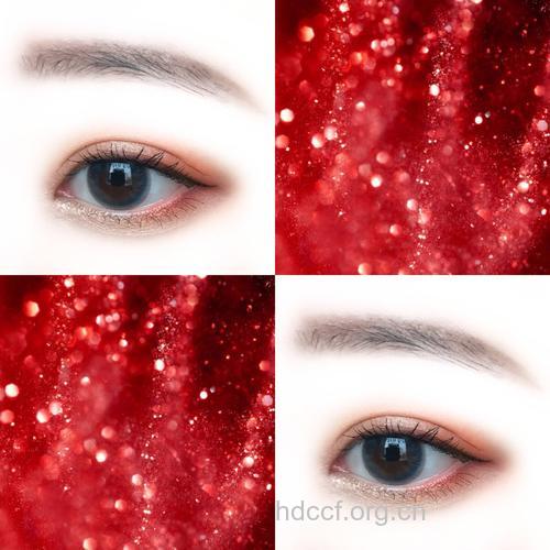 红色系的眼影怎么画好看