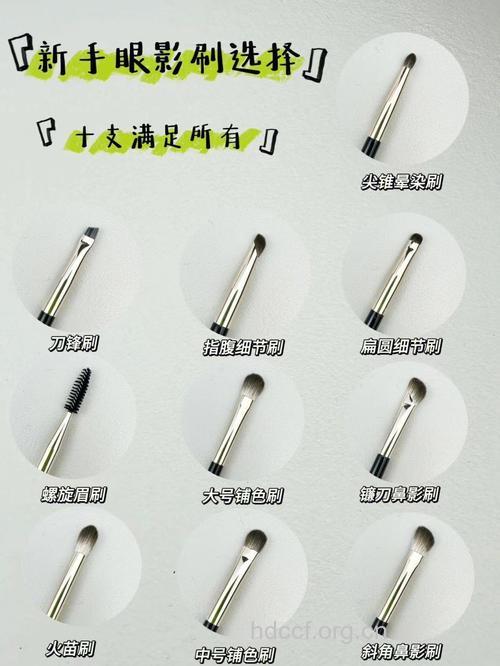眼妆需要哪些工具 工具扫盲