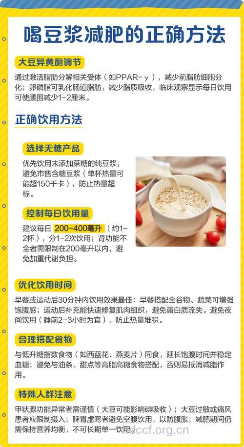 喝豆浆四大秘籍让您减肥更成功