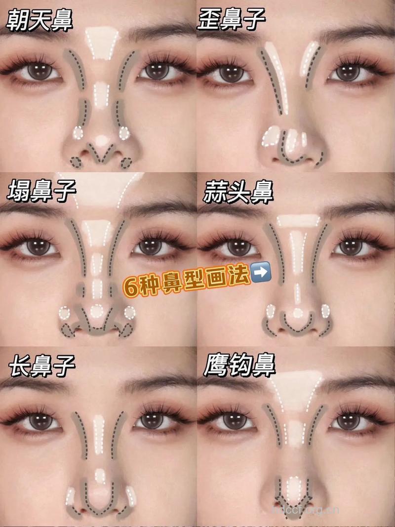 怎么化妆让鼻子看起来更高挺