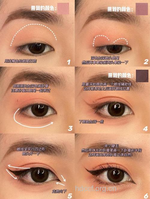 让方脸MM惊艳四座的化妆技巧