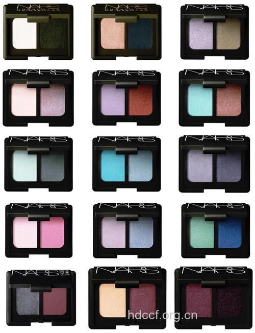 最常用的三种双色眼影配色