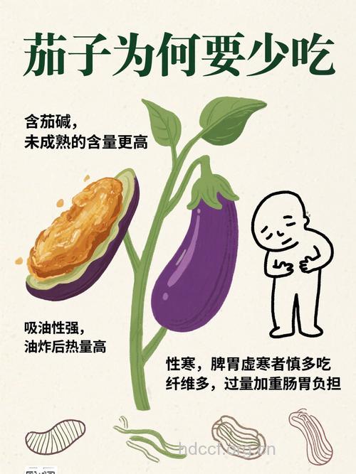 老人饮食:当心生茄子吃不得