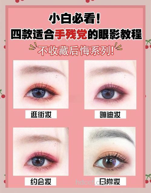 根据眼型画眼影