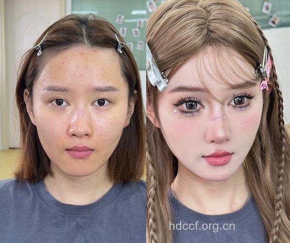 国际女星化妆前后判若两人