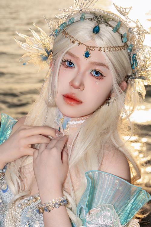 夏日清新海洋女神妆容
