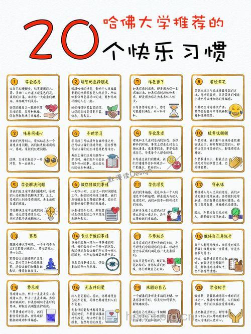 快乐者的十个习惯是什么？