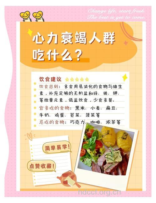 哪些食物可以预防心衰?
