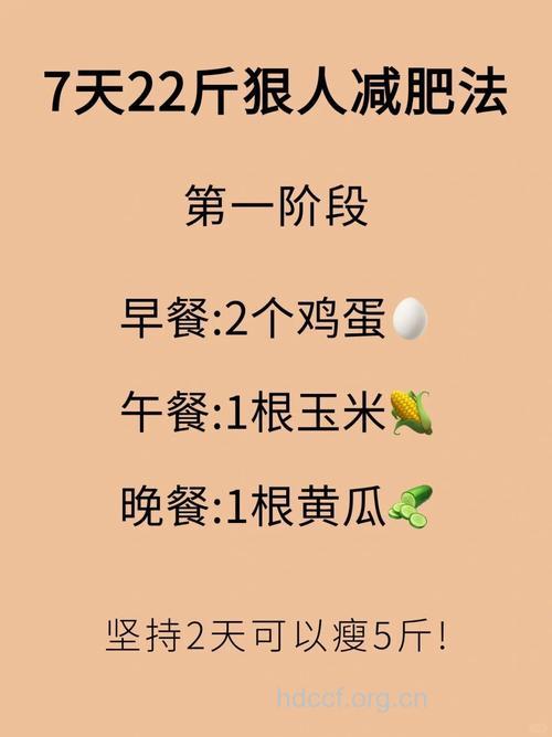史上最狠的3337减肥法 坚持2周瘦25斤