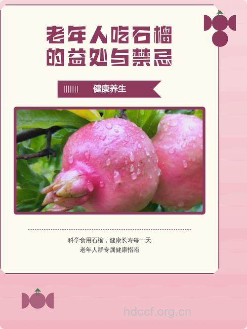 老人吃石榴有哪些好处