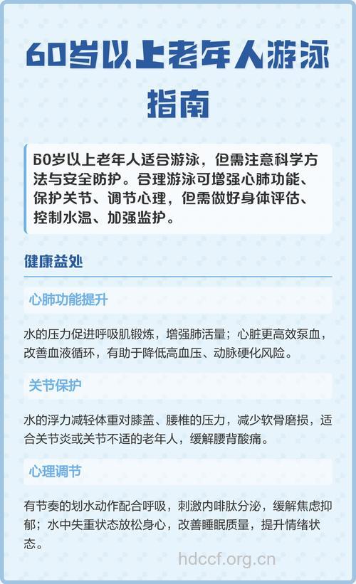老人学游泳要注意12件事