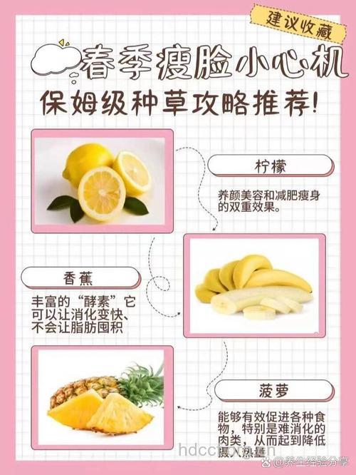 哪些食物吃了瘦脸 你知道吗
