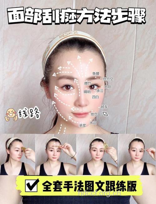 冬季如何刮痧瘦脸方法