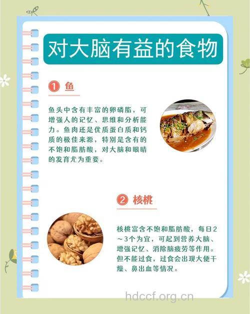 哪些食物是属于健脑的食物