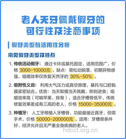 老人戴假牙有什么注意事项