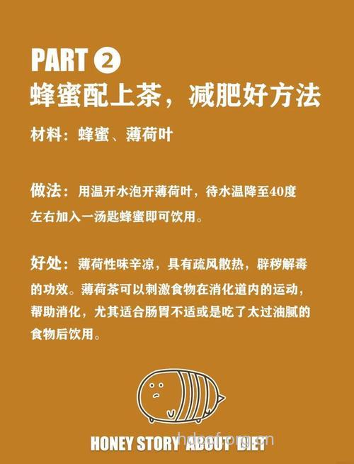 快速有效 蜂蜜减肥秘诀