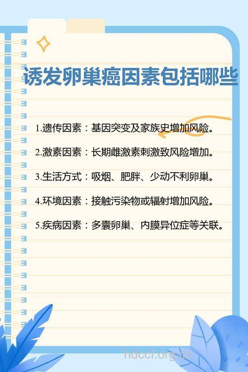 哪些因素会诱发卵巢癌