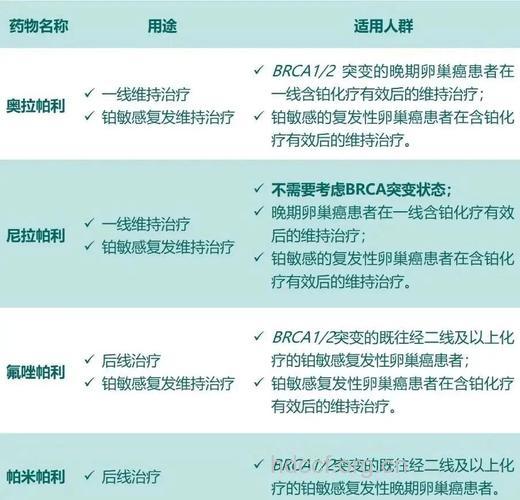 卵巢癌的多元化治疗方式