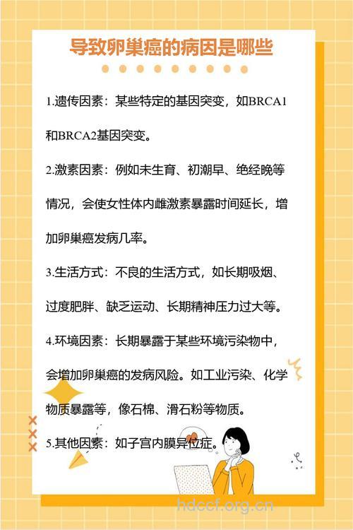 引起卵巢癌发生的原因是什么呢