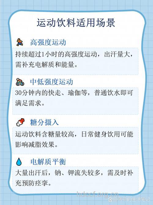 健身需要喝运动饮料吗
