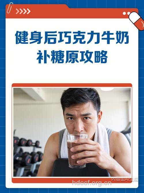 健身后喝巧克力奶的好处