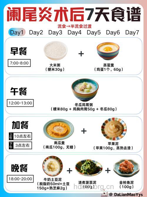 慢性阑尾炎吃什么好