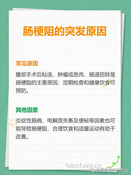 为什么会患肠梗阻
