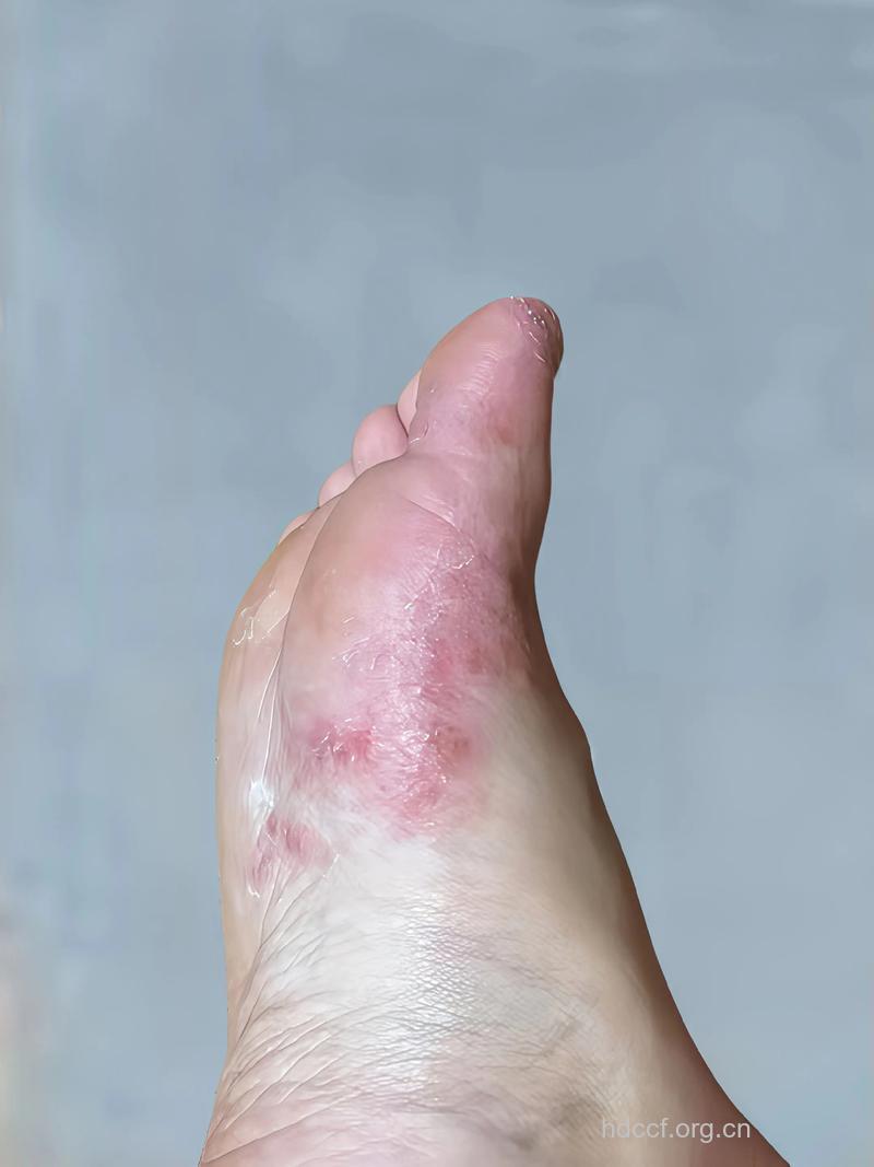 夏天穿拖鞋要小心接触性皮炎