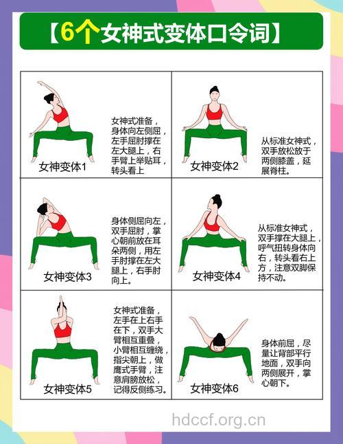 经典的四个瑜伽瘦身动作