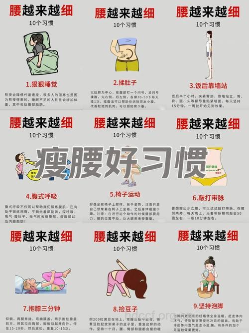 助你快速细腰的十个小技巧