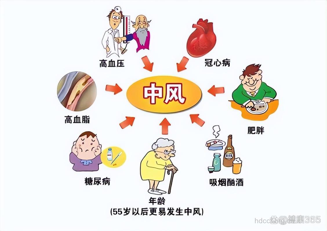 哪些因素会导致中风风险