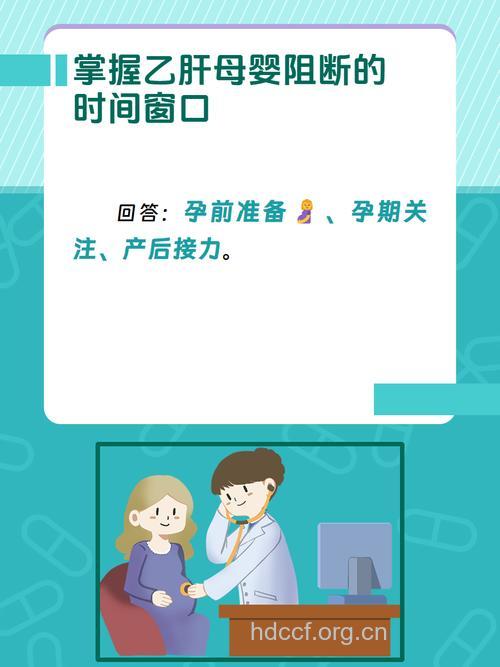 准妈妈孕前指导阻挡乙肝