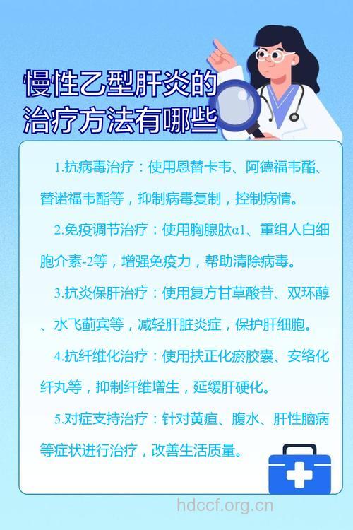 慢性肝炎的治疗方案