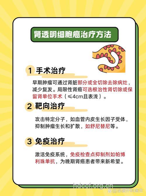 肾癌不可怕 4个方法来治疗