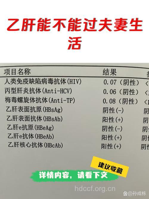 乙肝患者能不能过性生活