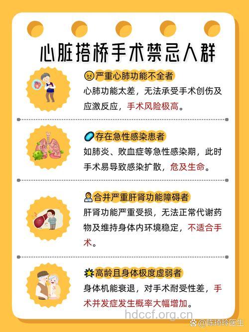 心脏搭桥手术后的注意事项