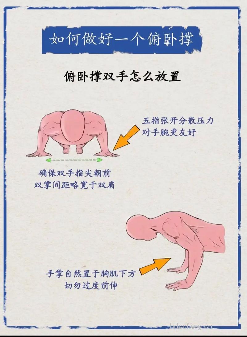 做俯卧撑为什么双肘要朝外?